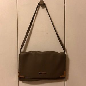 Taupe Michael Kors shoulder bag